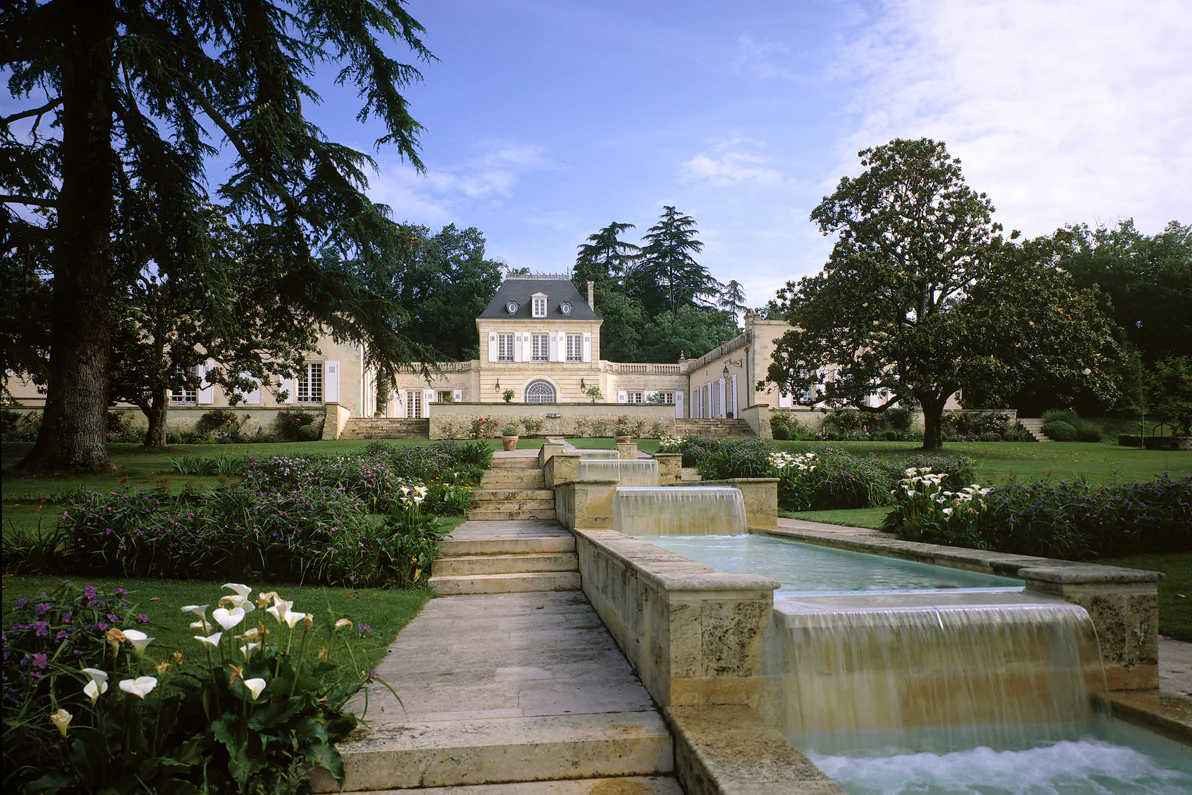 Weinflaschen von Château Duplessy